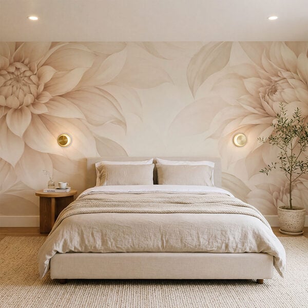 Delicate blooms in soft pastel tones